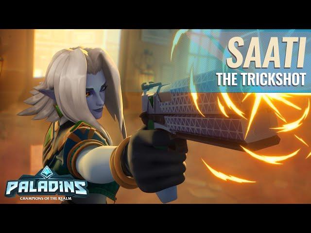 Paladins - Champion Teaser | Saati, The Trickshot