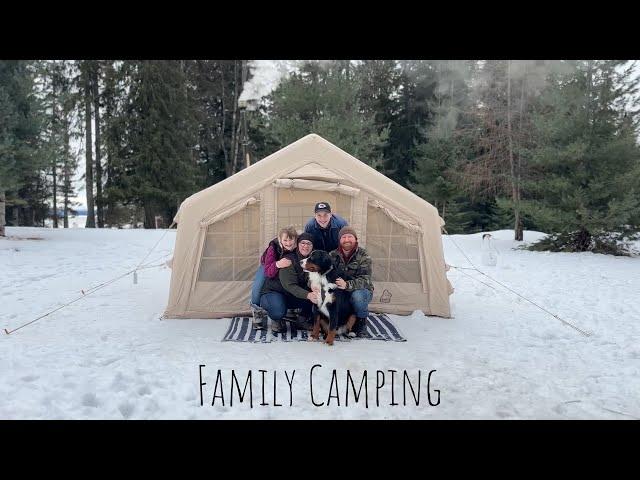 Heartwarming Family Camping with Giant Inflatable Tent, Koala 7 | by Baum Outdoors