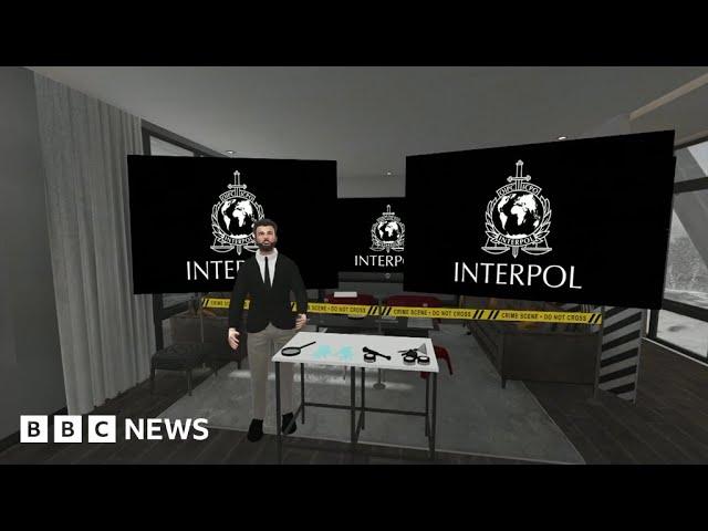 How is Interpol experimenting with policing the metaverse? - BBC News