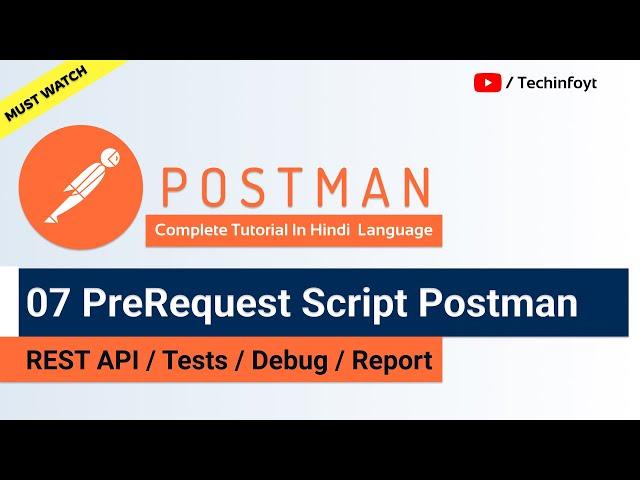 #7 Pre Request script in postman tool | Complete Postman Tutorials