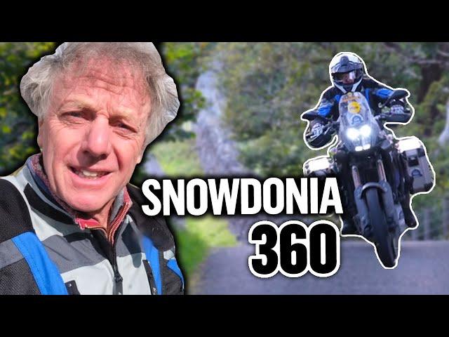 Join Nick Sanders MBE on a guided tour of the Snowdonia 360 riding route