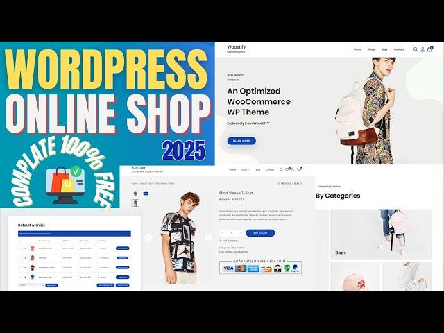 How to Create a FREE eCommerce Website with Free Domain & Hosting