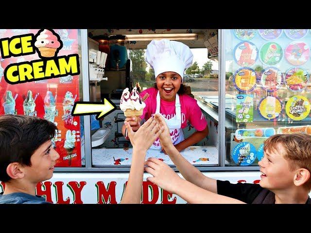 ALL TIANA'S ICE CREAM TRUCK VIDEOS!!