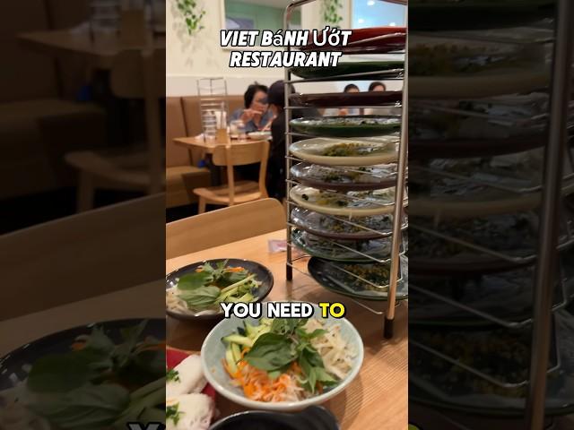 NEW OC Viet Restaurant #quannhii #vietrestaurant #banhcuon #littlesaigon