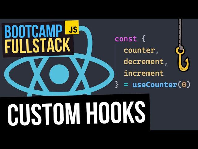 La CLAVE de los CUSTOM HOOKS en React. ¡Te enseño POR QUÉ tienes que aprenderlos y cómo CREARLOS! 