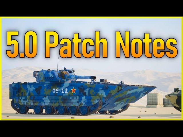 PLA NAVAL MARINES AND RUSSIAN AIRBORNE VDV CONFIRMED!!  SQUAD PATCH NOTES V5.0