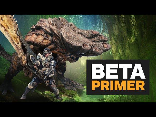 7 Things to Know Before Playing the Monster Hunter: World Beta