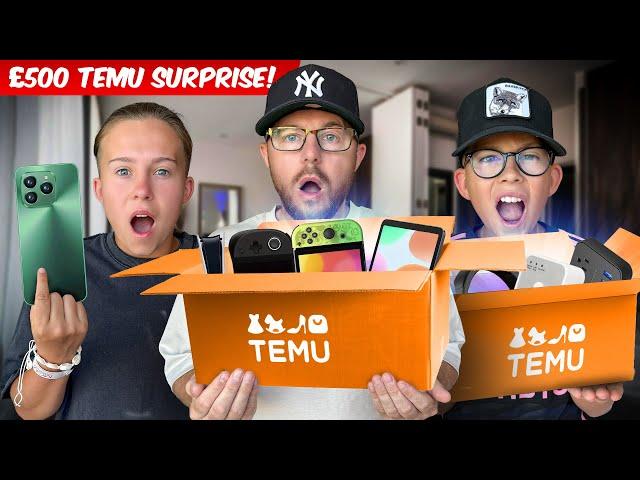 UNBOXING A £500 TEMU HAUL!