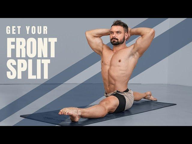 Most Effective Front Split Workout, Exercises & Progressions | Follow Along Workout