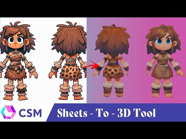 CSM's Sheet - To - 3D Tool