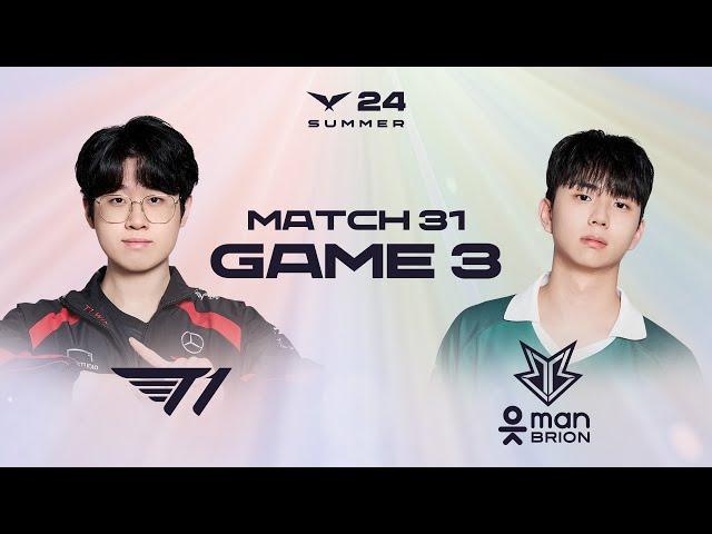 T1 vs BRO Game 3 Highlights | 07.10 | 2024 LCK Summer Split