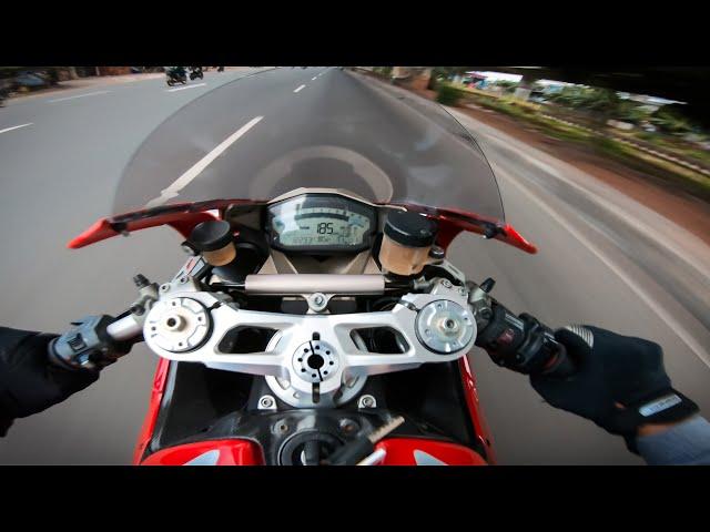 PURE SOUND DUCATI 899 WITH AKRAPOVIC (4K)