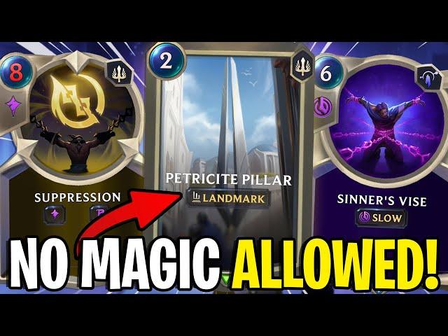 Spells Are BANNED When You Use This Deck - Legends of Runeterra