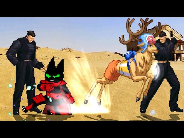 BADASS MUGEN | DOUBLE OHIO FINAL BOSS | FIGHTS & DESTROYS MUGENS IN SURVIVAL MODE