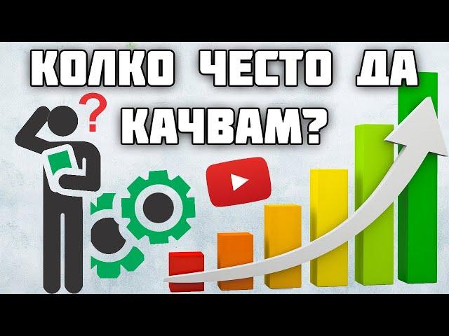 КОЛКО ЧЕСТО ТРЯБВА ДА КАЧВАМ ВИДЕА?