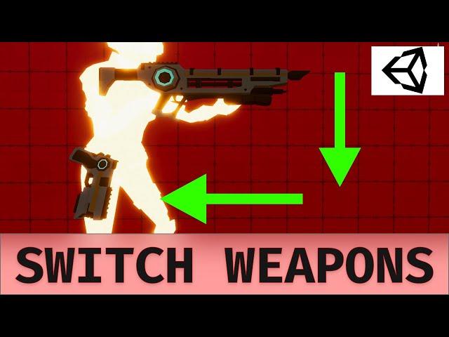 [#08] Unity Animation Rigging: Switching weapons using the Multi-Parent Constraint