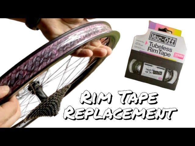 How to Replace Tubeless Rim Tape