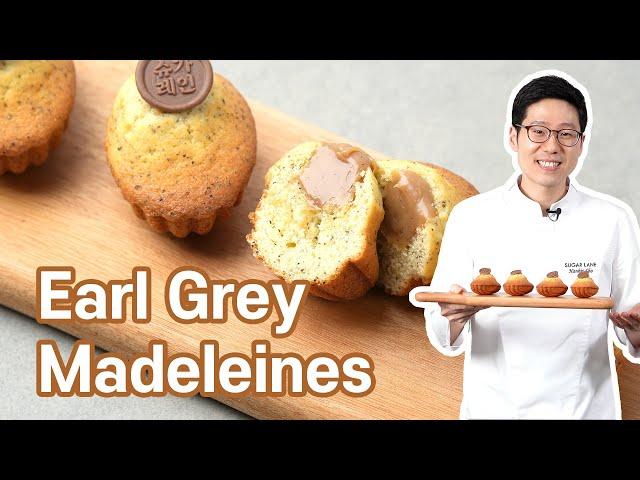 Earl Grey Madeleines | Add a bit of tea leaves and voila!