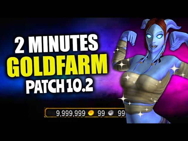 Make Easy Extra Gold w/ This 2 MINUTES SOLO GOLDFARM! WoW Dragonflight | Patch 10.2