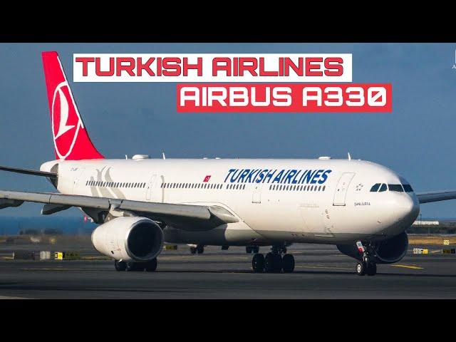 TURKISH AIRLINES Airbus A330 |  Paris to Istanbul  [ FULL FLIGHT REPORT ]