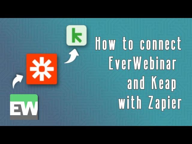 Connecting Everwebinar and Keap with Zapier | Monkeypod Marketing