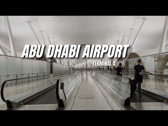 Abu Dhabi Airport Terminal A | Airport Guide | | NEW TERMINAL | iamsajaved |