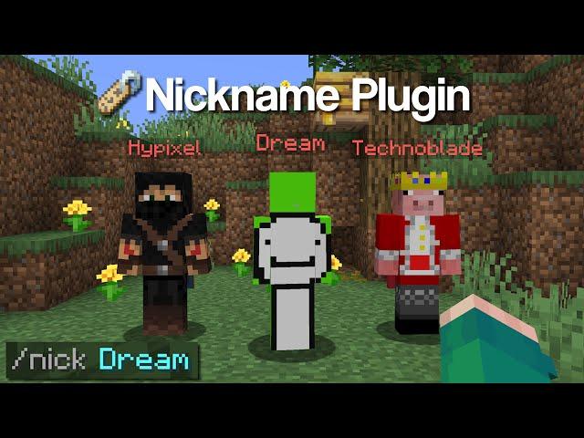 BEST Nickname Plugin - FastNick | Minecraft Plugin Showcase