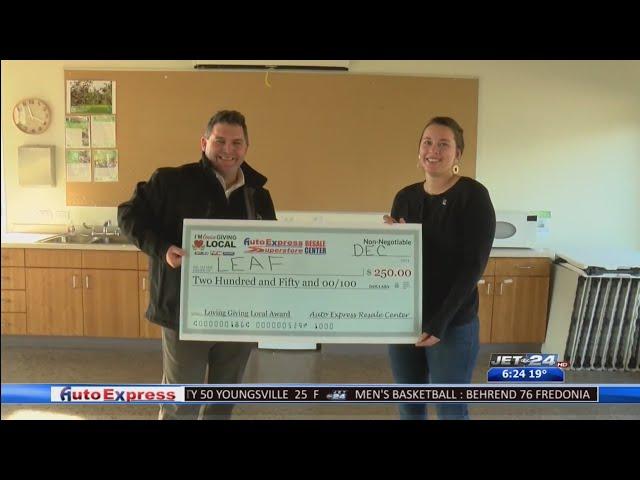 Lake Erie Arboretum wins $250 in JET 24/FOX 66/YourErie.Com & Superstore Joe’s Loving Giving Local