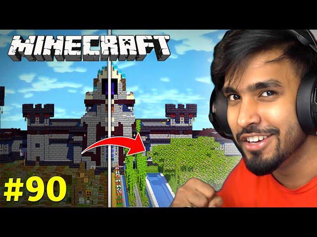 I TRANSFORMED MY ENTIRE WORLD | MINECRAFT GAMEPLAY #90