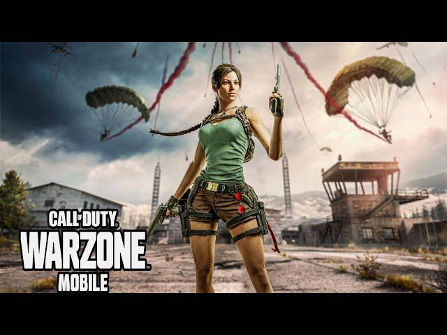 Warzone Mobile *Lara Croft Bundle showcase And Smooth Gameplay