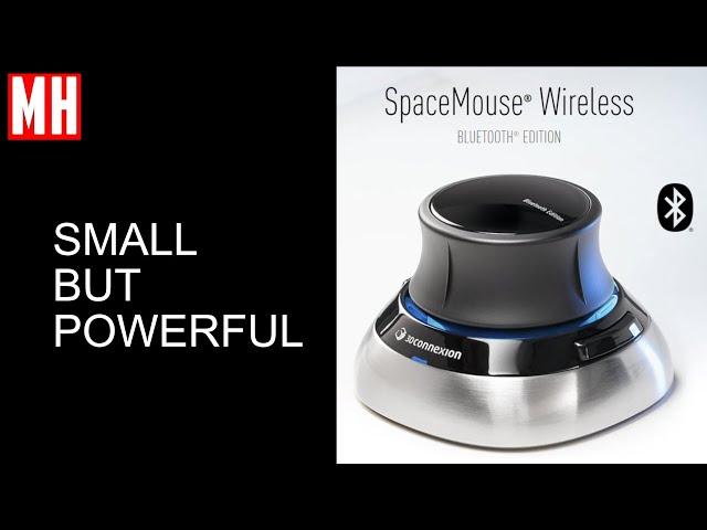 SMALL but POWERFUL. The NEW Spacemouse Wireless Edition by 3DConnexion