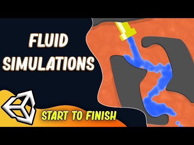 How To Make Liquid(water) Fluid-Simulation in Unity2D Games | Unity Beginner Tutorial C# Coding