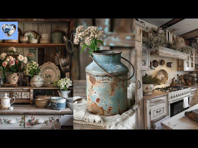 COUNTRY RUSTIC ELEGANCE: Ultimate Guide to Rustic Farmhouse Kitchen Decors with Lived-in Appeal