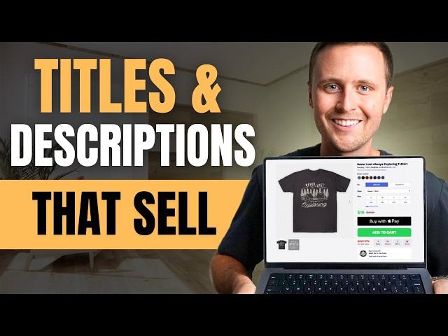 How to Write Print On Demand Titles & Descriptions That Sell