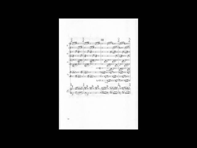 Witold Lutoslawski - Piano Concerto (w/ score) (1987)