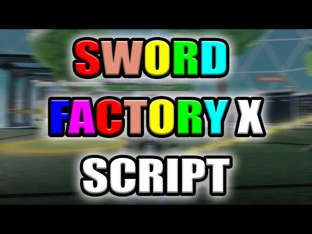 Sword factory X! script – (AutoSpawn, AutoUpgrades)
