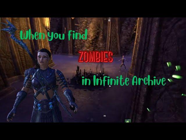 ESO infinite archive puzzle... but Nick finds a Zombie ‍️