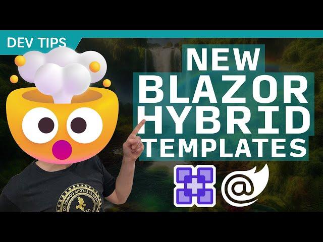 New Blazor Hybrid + .NET MAUI Templates are Incredible! Mobile, Desktop, Web all together!