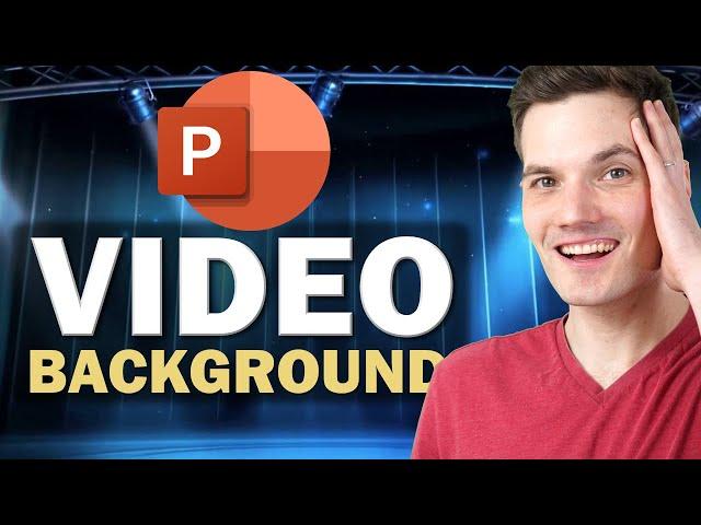 How to add PowerPoint Presentation Video Background