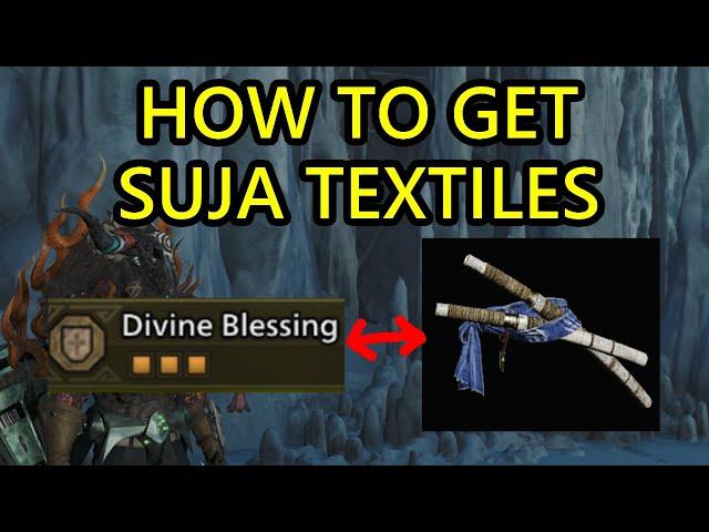 Monster Hunter Wilds How to Get Suja Textiles for Suja Sash. Suja Textiles location guide and Farm