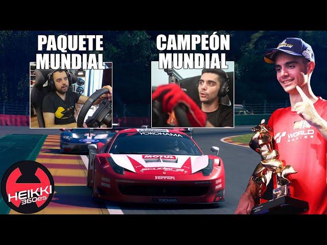 Coque López, campeón del mundo de Gran Turismo, me ha dado una masterclass de conducción