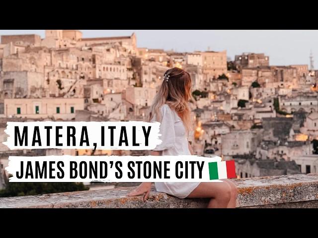 You NEED to visit MATERA  | JAMES BOND Stone City | Travel Guide | Day Trip from Bari | Italy VLOG