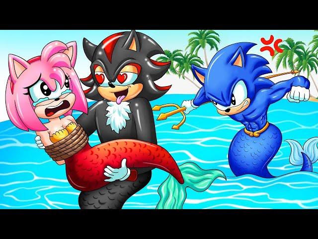 Help!! Sonic Rescue Amy Mermaid - Sonic the Hedgehog 2 Animation | Sonic Prime