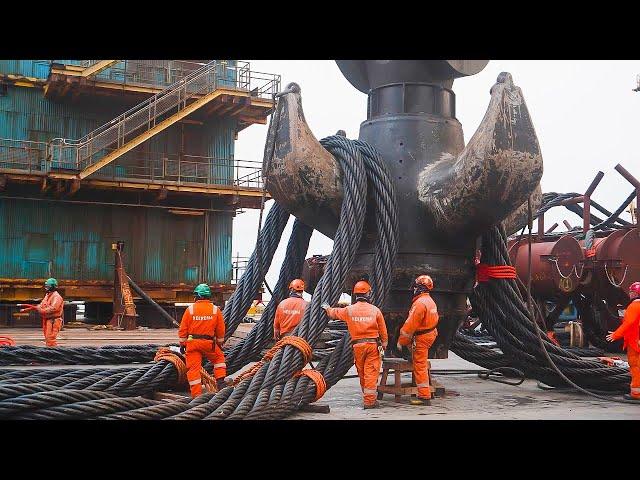 Inilah Kapal Terbesar Untuk Mempermudah Konstruksi di Laut