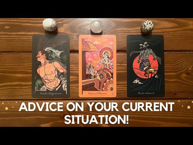 Advice on your current situation!  | Pick a card