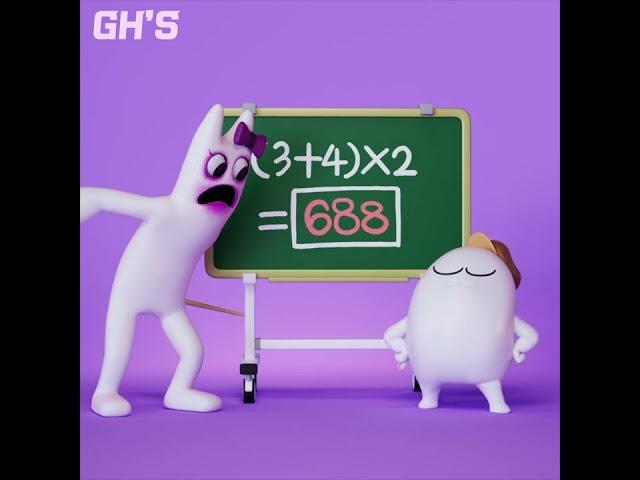 Math is so easy | GARTEN OF BANBAN | GH'S ANIMATION