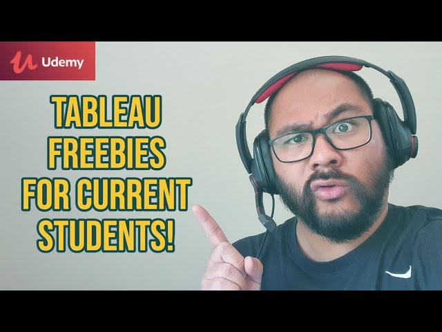 SPECIAL Tableau Announcement | You're going to be getting so much FREE stuff! Find out how!