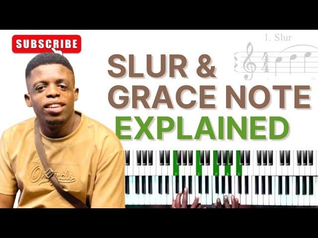 #how to build SLURS AND GRACE NOTES ON KEY F MAJOR ( Great are you lord ) #piano #music