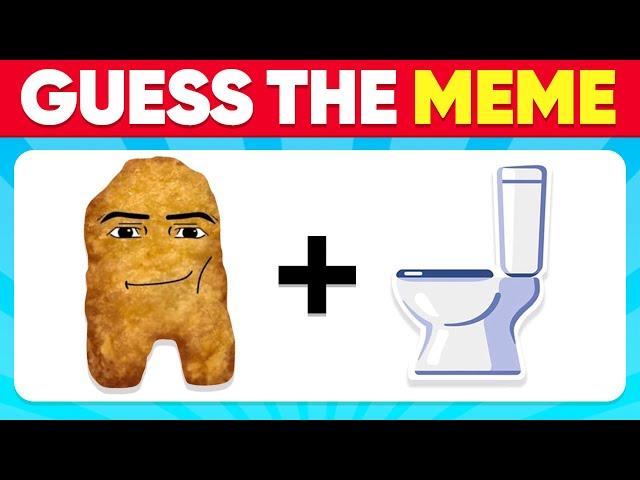 Guess The Meme Song By Emoji? | Gedagedigedagedago, MrBeast, Skibidi Toilet, Skibidi Dom Dom Yes Yes