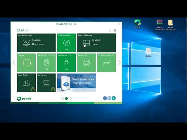 How to activate Panda Antivirus Pro full versions